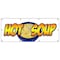 Signmission HOT SOUP BANNER SIGN restaurant cafe food signs homemade chowder B-96 Hot Soup - alternate 1